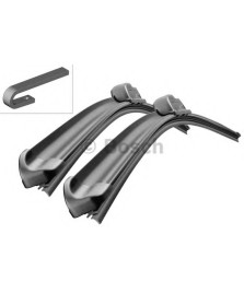 SERIE DI SPAZZOLE ANTERIORE FLAT 650/400