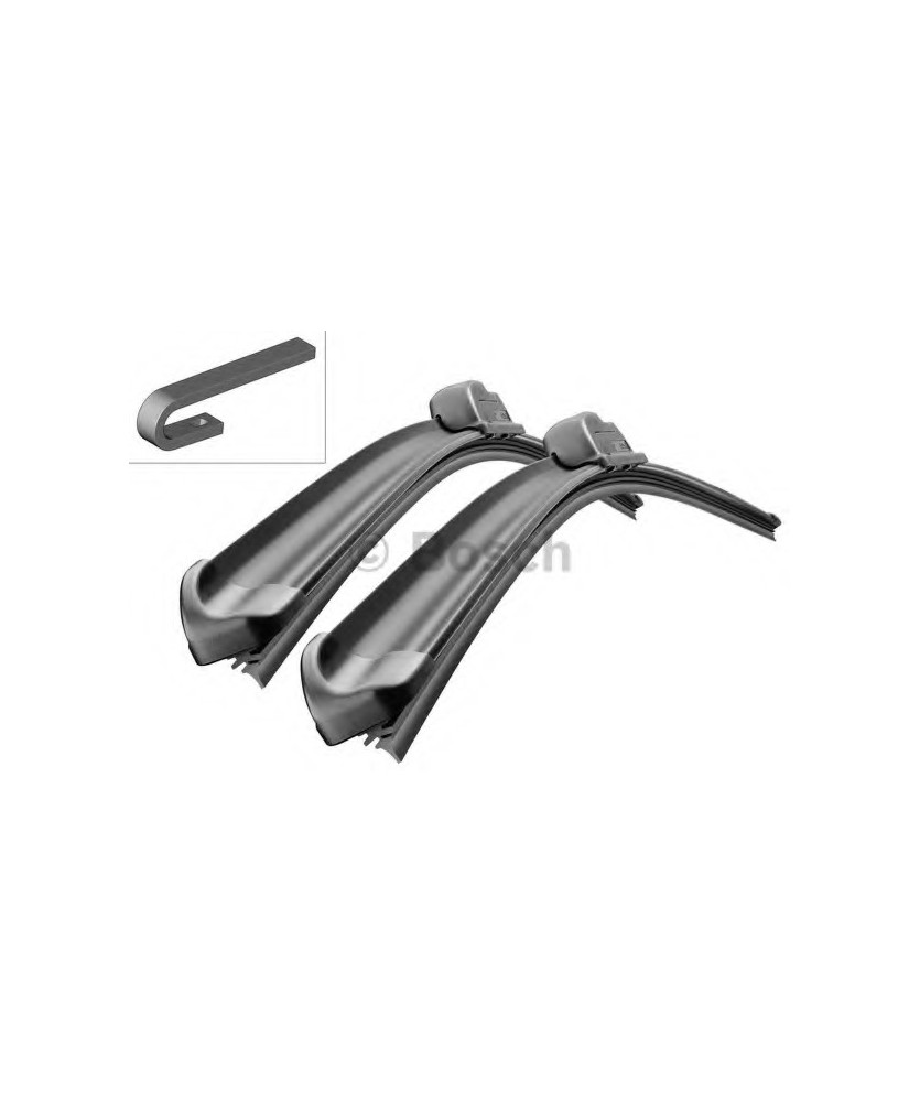 SERIE DI SPAZZOLE ANTERIORE FLAT 650/400