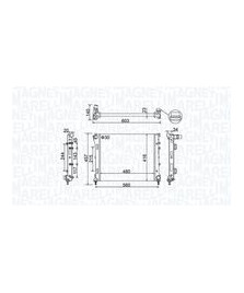 RADIATORE FIAT PANDA 312_  319_