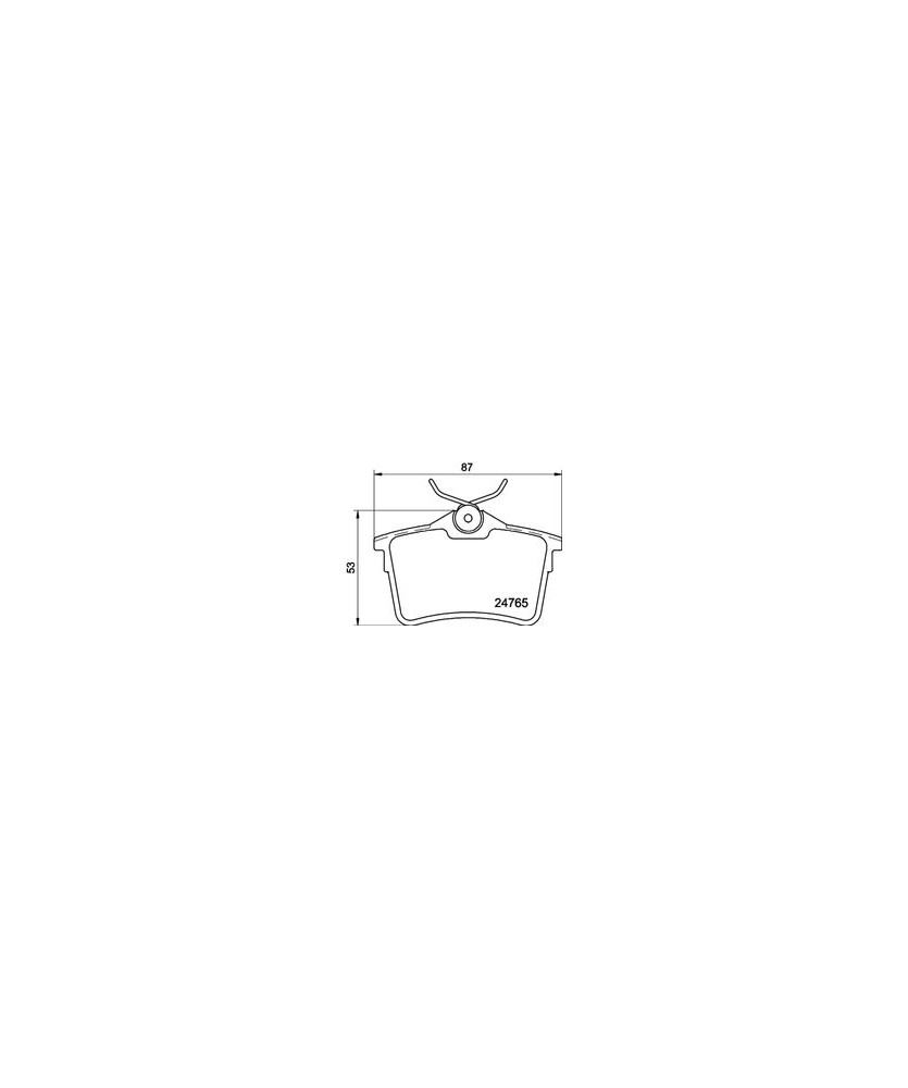 PASTIGLIA POSTERIORE 308 SW 08