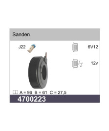 GIUNTO DENSO 5SL12C / 5SE12C /
