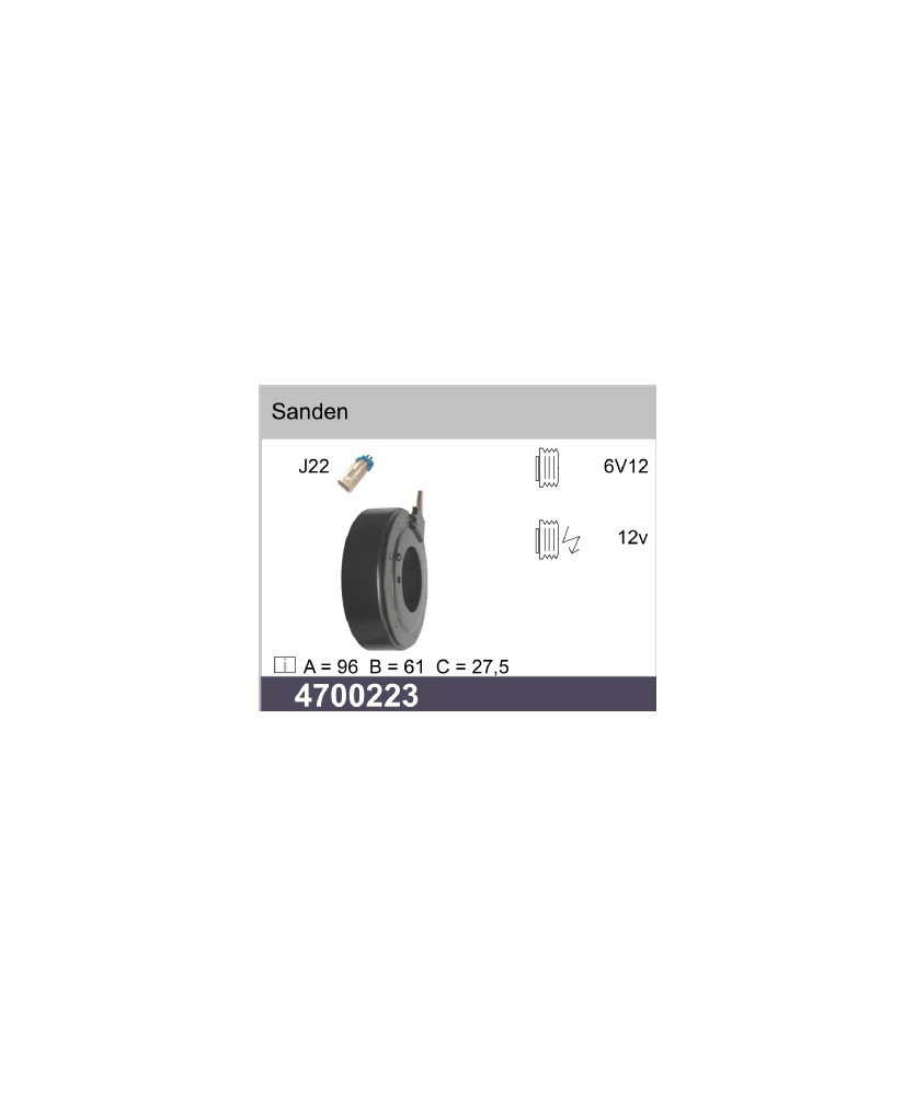 GIUNTO DENSO 5SL12C / 5SE12C /
