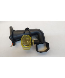 SEGNALATORE INGOMBRO GIALLO CURVO LED 24V APK