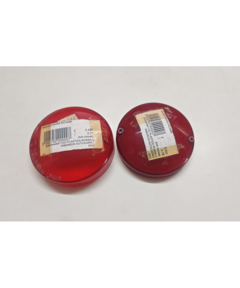 PLASTICA ROSSA X RIMORCHI AUTOCARRO