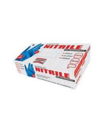 GUANTI NITRILE - TAGLIA M - CONF.100 PZ.BLU
