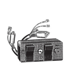 COMUTATORE LUCI VESPA PX 125-T5 DAL 85