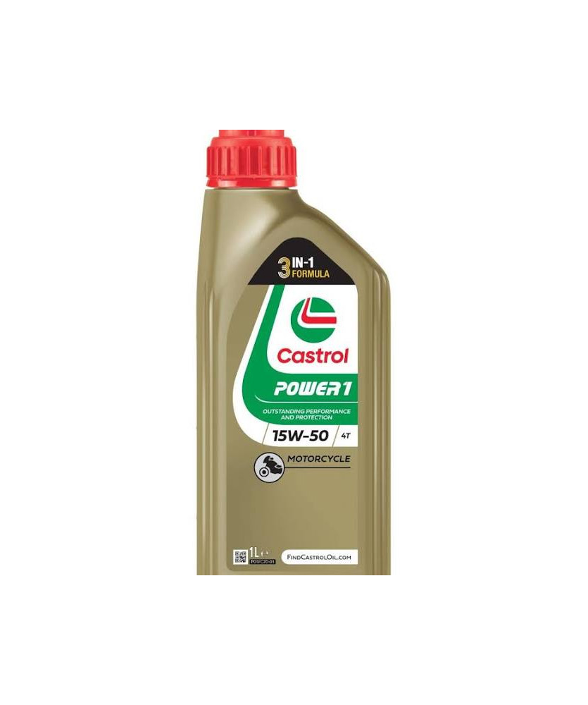 OLIO POWER 1 15W50 4T 1LT API SN JASO   MA2