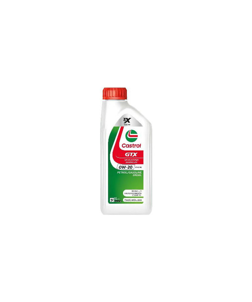 OLIO MOTORE Castrol GTX 0W-20 RN 17 FE