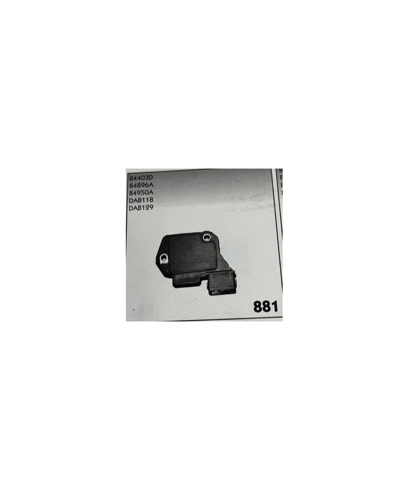 MODULO ACCENSIONE LUCAS DAB118        84403D 84896A 84950A DAB129