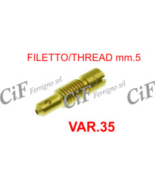 GETTO MO VARIATORE 35 PER            CARBURATORE SHB-SH-BC