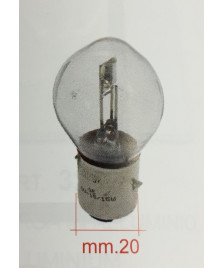 LAMPADINA BILUCE BA 20D (6V 25/25W)
