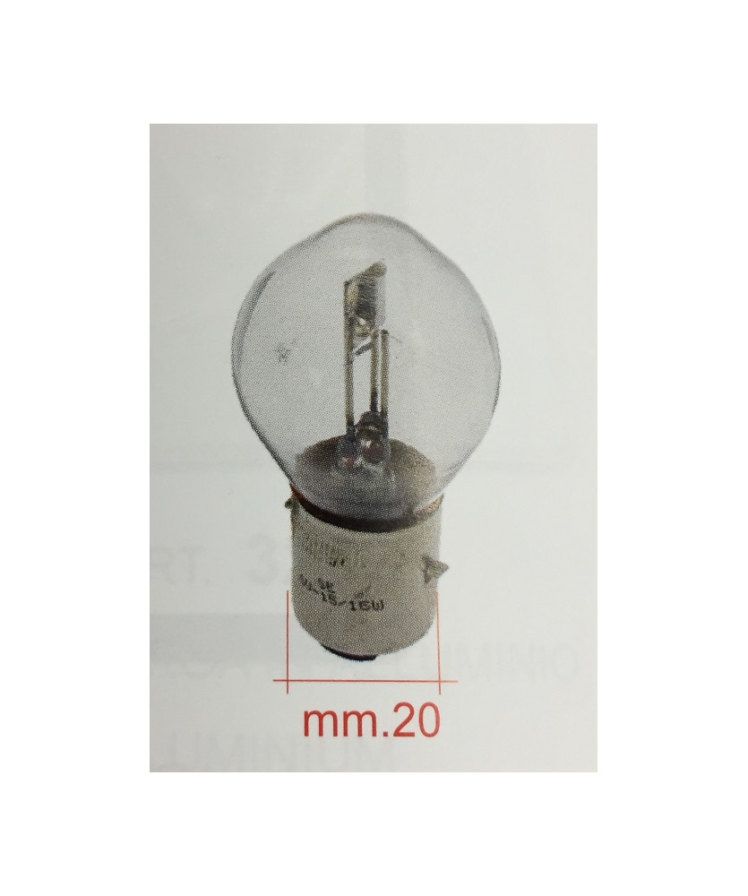 LAMPADINA BILUCE BA 20D (6V 25/25W)