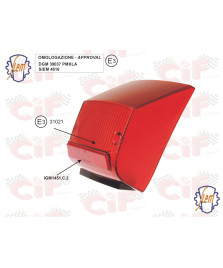 TRAPARENTE POST.VESPA PX 125-150-200     ARCOBALENO