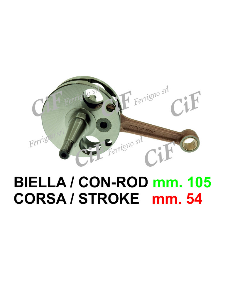 ALBERO MOTORE MOD.ORIG. CORSA MM.57--LUN
