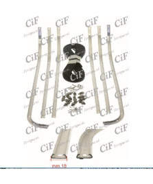 SERIE STRISCE PEDANA COMPLETA VESPA GL