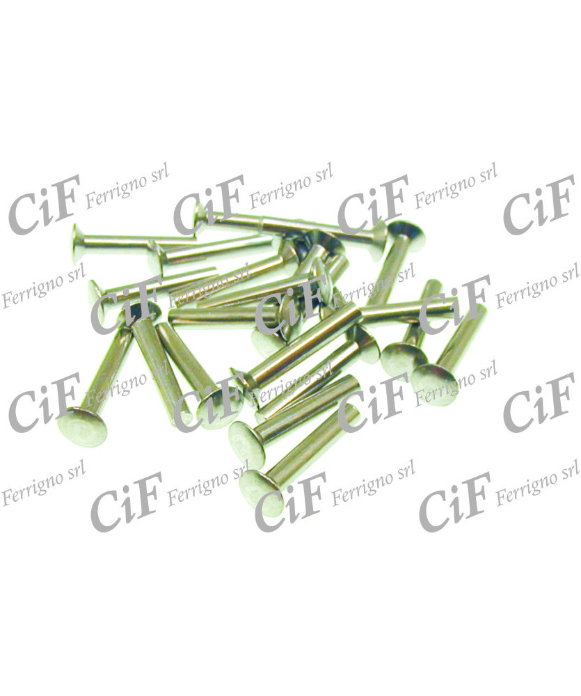 RIBATTINO IN ALLUO D.3 5X23 per s.strisce pedana vespa