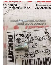 VITE 6X10 MONSTER 900-SS 749 998B 2003