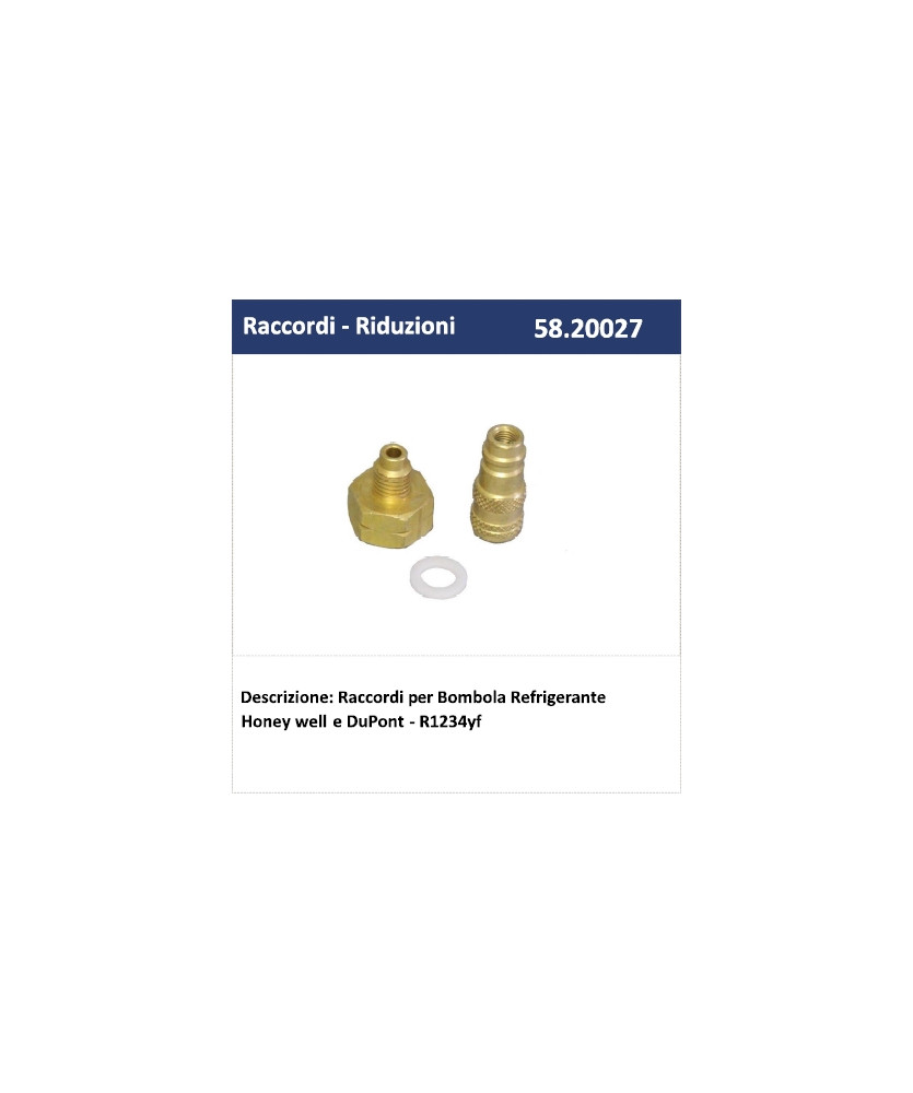 RACCORDO PER BOMBOLA REFRIGERANTE R1234Y