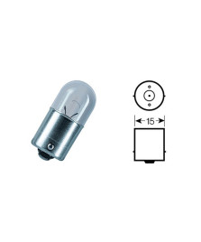 LAMPADINE SFERIC.R10W 12V.10W BA1
