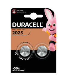 KIT BATTERIA DURELL BLISTER DI 2 PZ.   CR2025