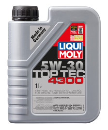 OLIO MOTORE TOP TEC 4300 5W30 SINT. 1LT