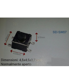 PULSANTE 4 5X4 5X3 7MM NORMALMENTE APERT