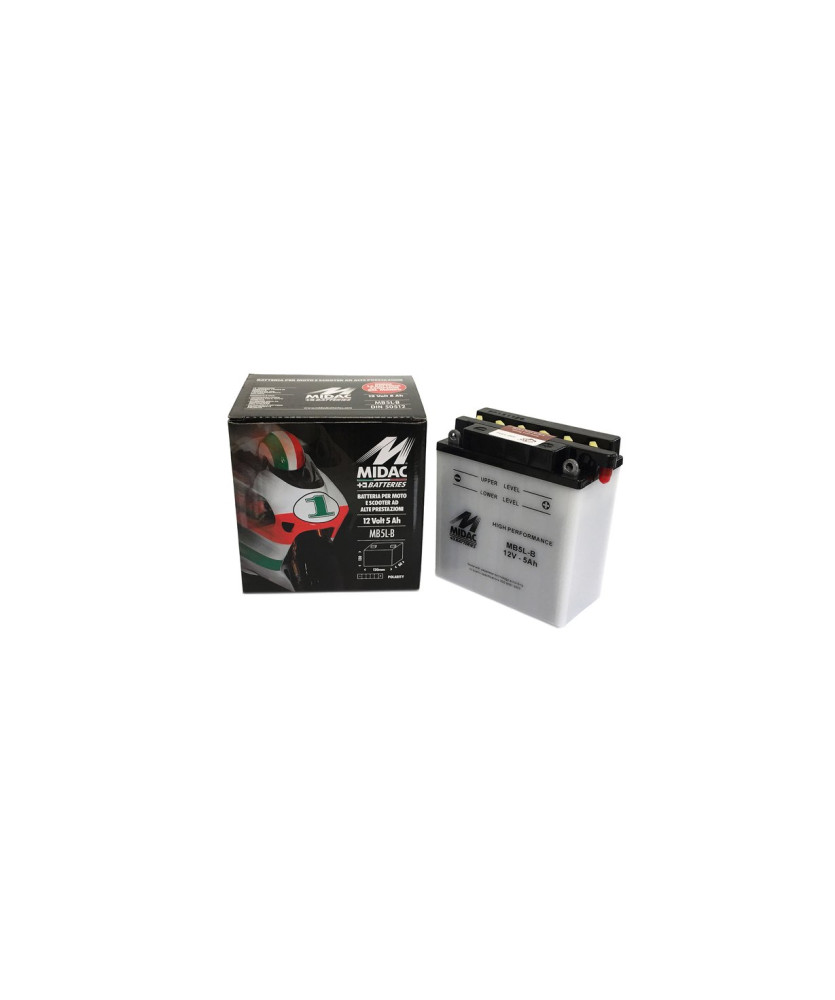 BATTERIA MOTO  12V5AH 120x60x130