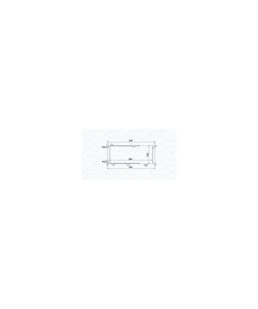 RADIATORE MOTORE PANDA 01/01-