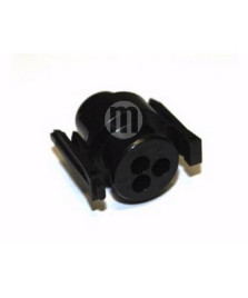 CONNETTORE CIRCOLARE 3 VIE PF NERO