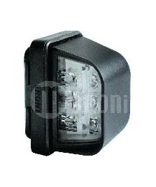 FANALE TARGA LED 12/24 V DX-SX