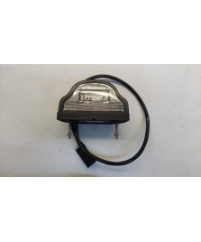 FANALE TARGA 2 LED 24V CAVO+RUBA CORR.