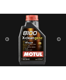 OLIO 8100 X-CLEAN GEN2 5W40 1LT