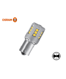 LAMPADE LED 12V 2/0 4W BAY15d GIALLO BLI 2