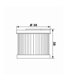 FILTRO OLIO DAELIM VS 125 - VT 125