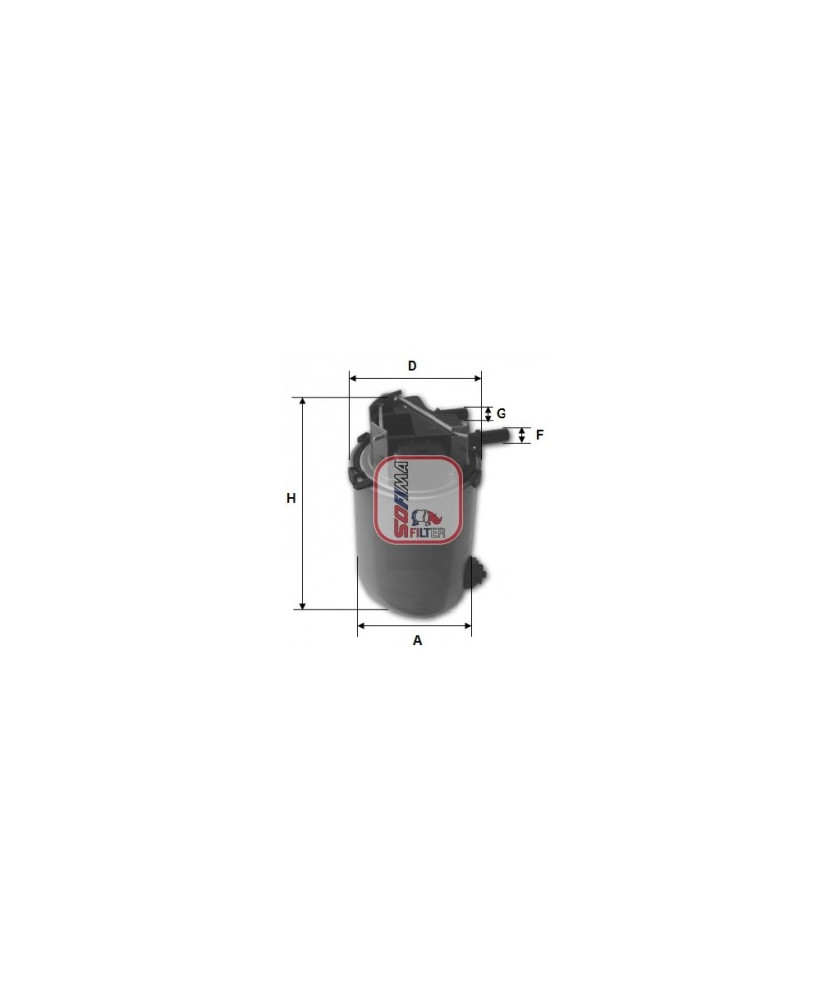 FILTRO GASOLIO QASHQAI 1.6 dCI