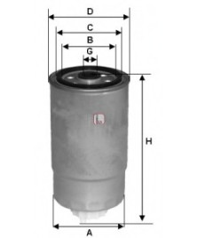 FILTRO GASOLIO MULTIPLA - PUNTO 1.9