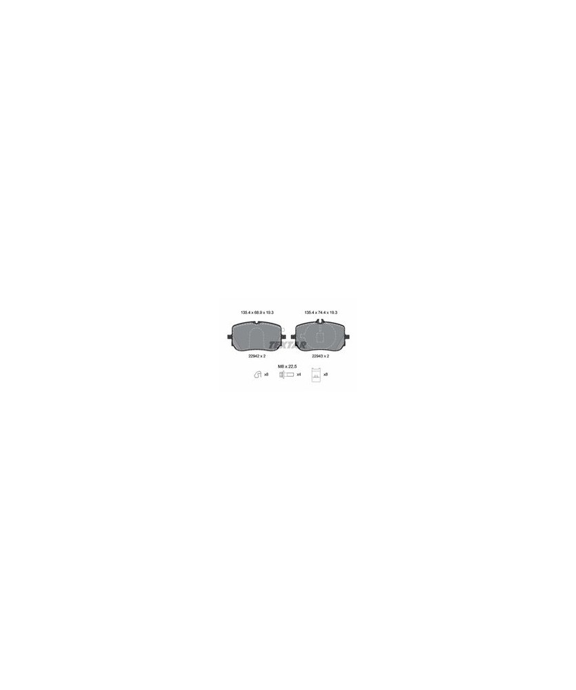 PASTIGLIE ANT.A-CLASS B-CLASS CLA GLA GL
