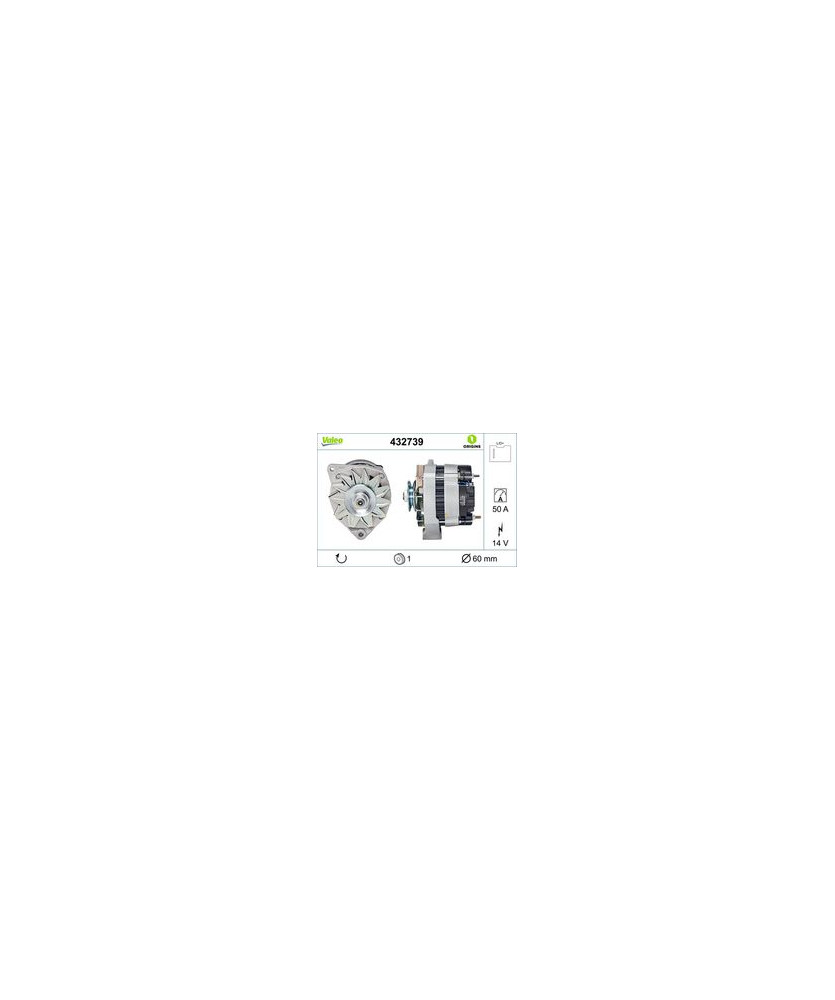 ALERNATORE VISA-BX-ALFASUD-33-104-205