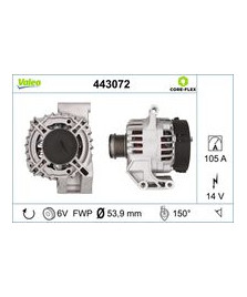 ALTERNATORE 12V 105AH CORSA D MERIVA B  2006-2014