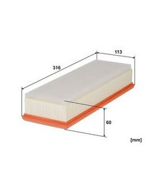 FILTRO ARIA BERLINGO/C3/C4-206/207/308/PARTNER/RANCH