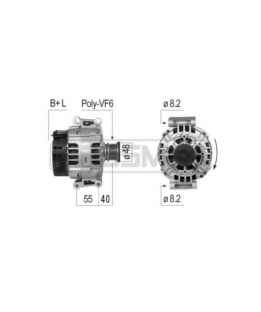 ALTERNATORE 14V 115A
