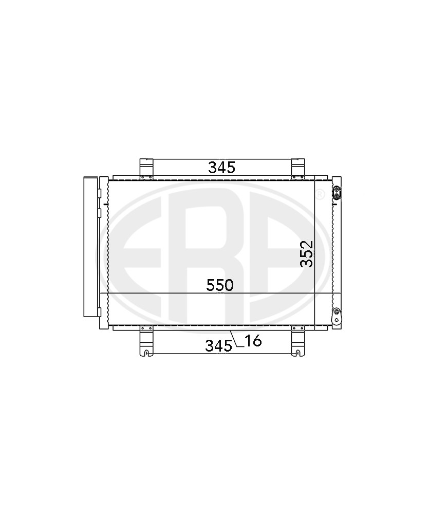 CONDENSATORE  CLIMATIZZATORE