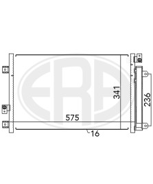 CONDENSATORE FI MUPLA 1.9 JTD  04