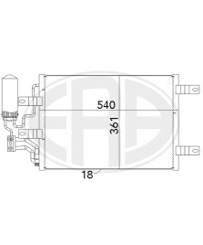 CONDENSATORE  CLIMATIZZATORE