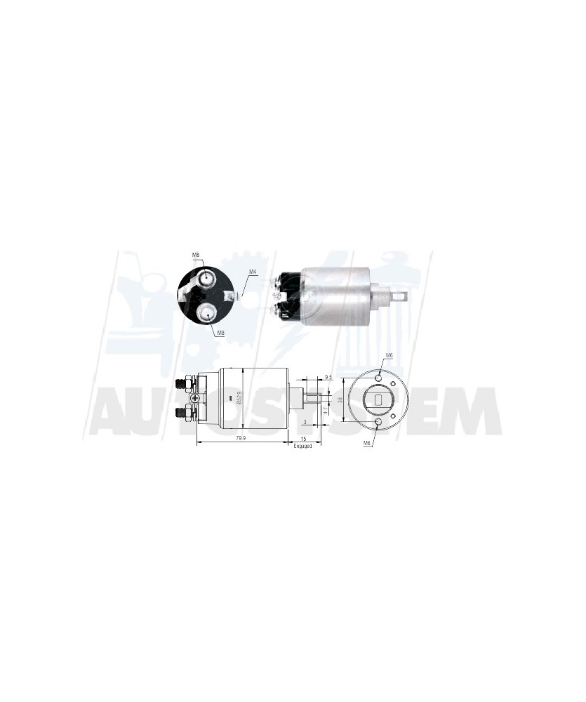 ELETTROMAGNETE  MOTORE DI AVVIAMENTO