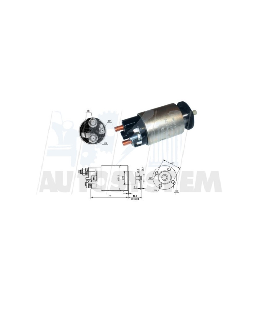 ELETTROMAGNETE  MOTORE DI AVVIAMENTO