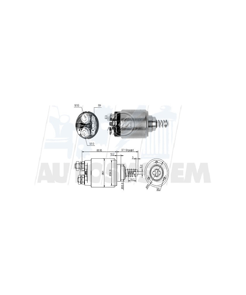ELETTROMAGNETE MOTORE DI AVVIAMENTO ELETTROMAGNETE MOTORE DI AVVIAMENTO