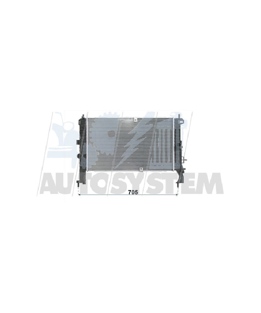 RADIATORE MERIVA 1.3 CDTI-1.7 DTI 600X370X26 RADIATORE MERIVA 1.3 CDTI-1.7 DTI 600X370X26