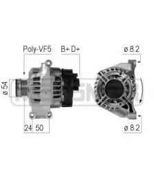 ALTERNATORE ABARTH GRANDE PUNTO 12V     140AH