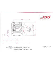 MARMITTA EUREKA FLEX MK 1 SERIE GARELLI